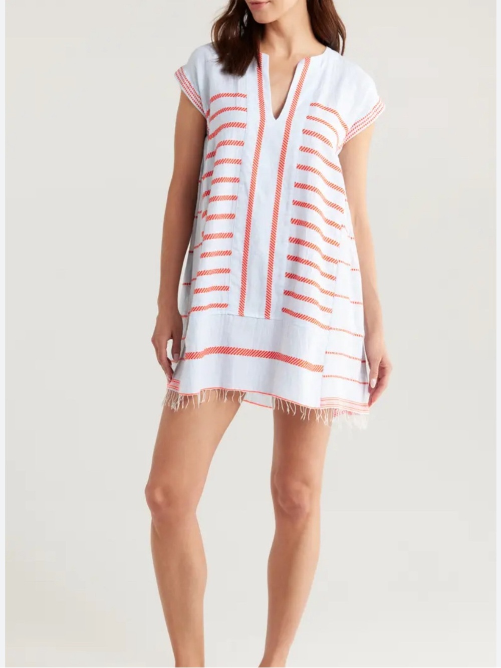 Tuckernuck Lemlem Bela Petal Elina Mixed Striped Caftan Size XS